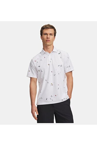 Under Armour Erkek UA Drive Baskılı Polo T-Shirt 6009719-101