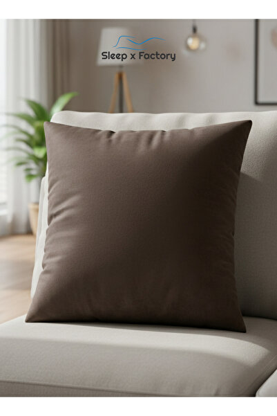 Sleep x Factory Decorative Microfiber Cushion 45x45 cm – Filled Pillow