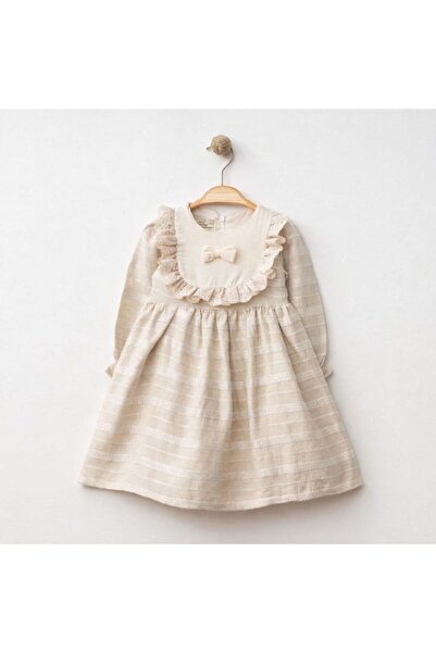 Baby Corner فستان بناتي من الكتان