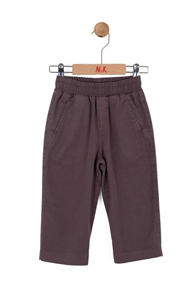 NK Pantaloni pentru băieți, 1-4 ani, maro