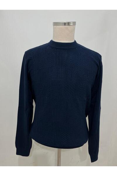 Tony Montana ERKEK BİSİKLET YAKA DOKULU TRİKO KAZAK T1319