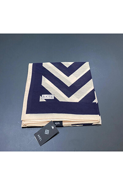 Akel Patterned Viscose Cotton Scarf 9611-12