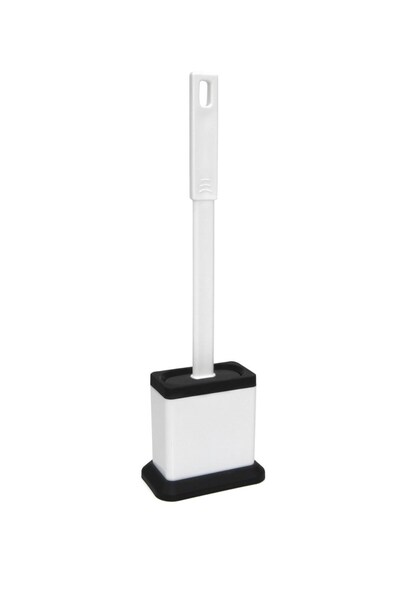 Sas Haus Perie de toaletă din silicon Perie practică din silicon pentru vasul...