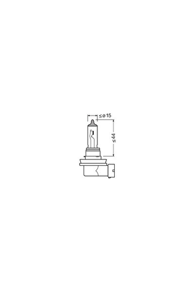 ams-OSRAM BEC 12V H11 55 W NIGHT BREAKER +220% OSRAM