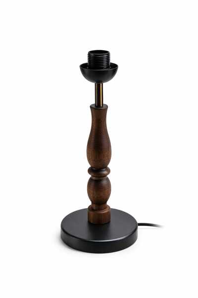 Lunacclight Meşe Ahşap gövde abajur ayağı