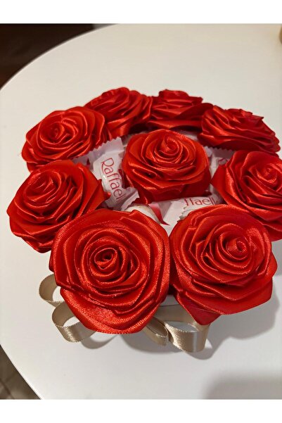 OEM PACKAGE OF SATIN ROSES 10 PCS