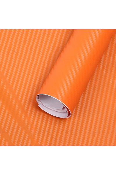Avex Folie colantare auto Carbon 3D - Orange (3m x 1,27m)