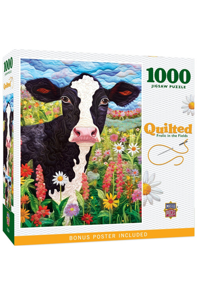 OEM Puzzle 1000 piese Matlasat Frolic pe câmpuri