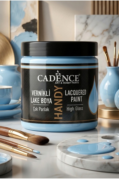 Cadence Handy Lake Parlak L031 Bebek Mavi 250 ml Boya Tüm Yüzeyler İçin Kokus...