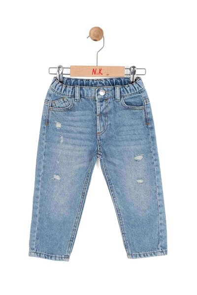 NK Pantaloni Marvel pentru bebelusi 1-4 ani Albastru