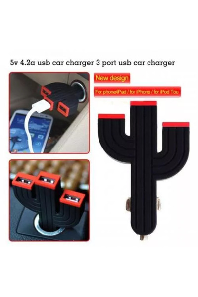 OEM USB power supply 12V-24V with 3 USB ports 4.2A