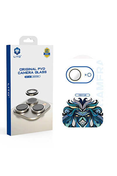 Lito Folie sticla iPhone 17 Air Titanium AR Camera Glass, auriu