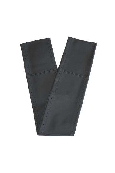 Umbrella HUSA VOLAN CU SNUR PIELE NATURALA NEGRU 42-43 cm