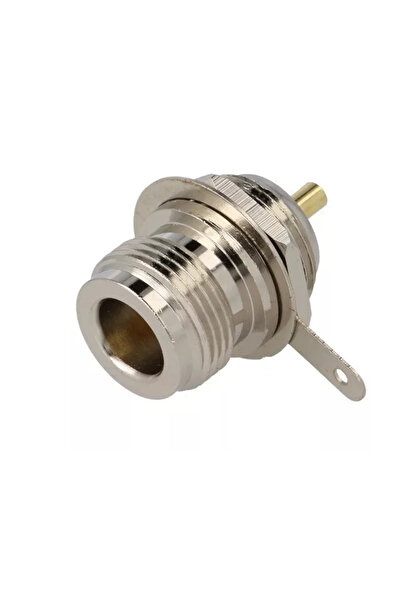 OEM N female connector, solder, panel mount, gold plated, NC-201