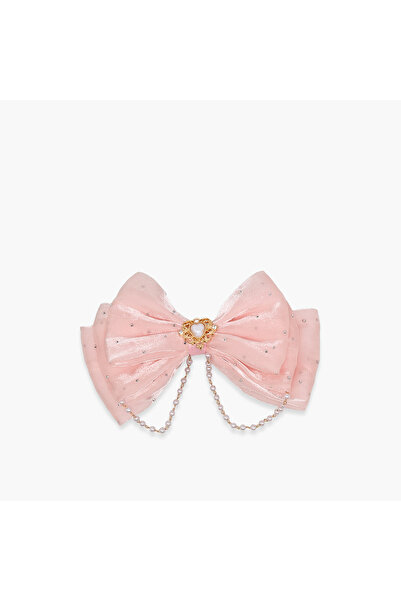 Lifestyle Metal Bow Hair Clip