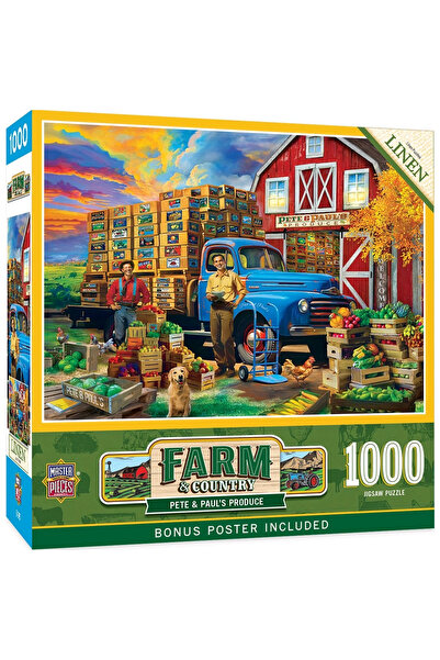 OEM Пъзел от 1000 части Farm & Country Pete and Pauls Produce