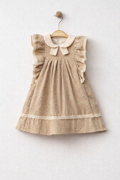 Baby Corner فستان طفلة بياقة طفل