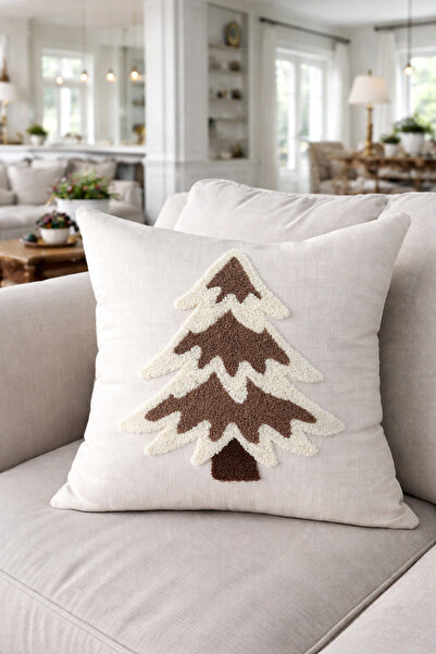 Pilloveland Чохол для подушки з вишивкою Punch - 43*43 см - Снігове дерево - ...