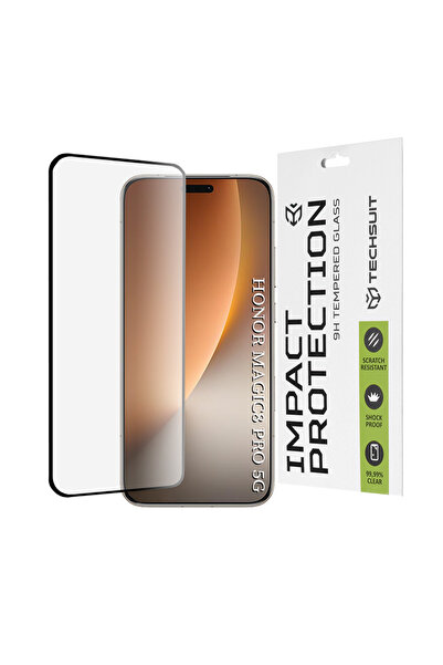 Techsuit - Acoperire completă 111D / Sticlă complet lipită / Ecran curbat 3D ...