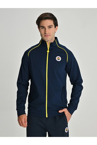 Fenerbahçe Erkek Fermuarlı Sweatshirt