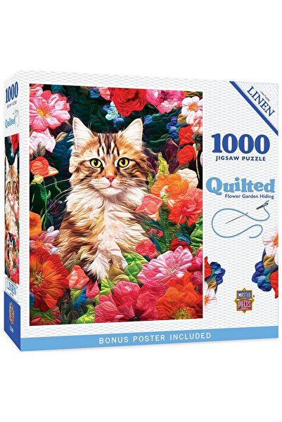 OEM Παζλ καπιτονέ με λουλουδόκηπο 1000 κομματιών για ανακάλυψη "