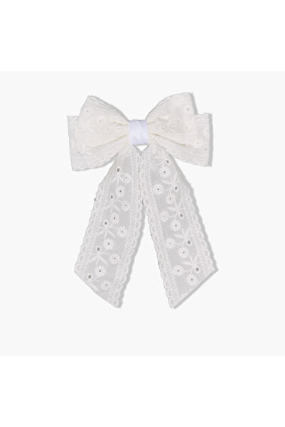 Lifestyle مشبك شعر معدني على شكل فيونكة