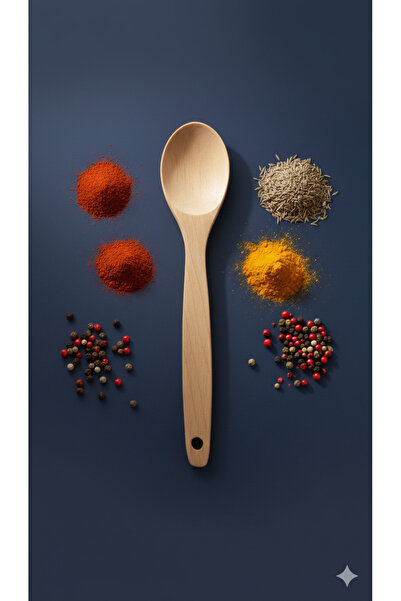 Hagen Wooden Eating Spoon Wooden Board Kitchen Spoon Wooden Serving Spoon Woo...