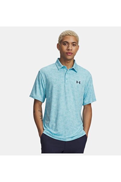 Under Armour تي شيرت بولو مطبوع للرجال من UA Playoff 3.0 1378677-428