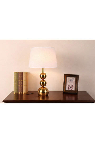 SADANHOME مصباح طاولة أنيق بإضاءة دافئة ولمسة فاخرة