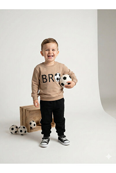 tinytrends Σετ αθλητικής φόρμας για αγόρια 100% βαμβάκι