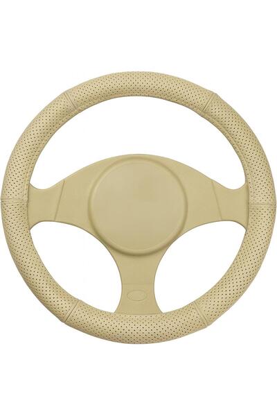 Umbrella HUSA VOLAN PIELE NATURALA PERFORATA BEJ 37-39 CM MEGA DRIVE