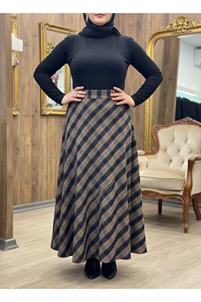 Butik Ekose Uzun Etek