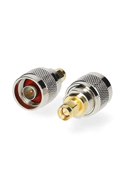 OEM Antenna adapter set SMA male - N male 50ohm 2pcs Nedis CSGB02970GD
