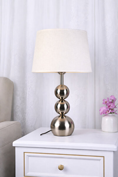 SADANHOME مصباح طاولة أنيق بإضاءة دافئة ولمسة فاخرة