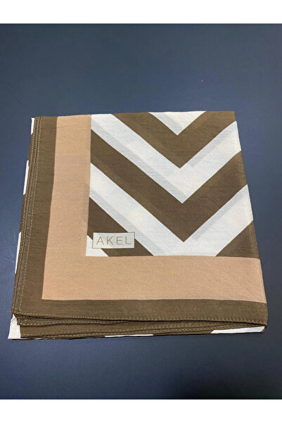 Akel Patterned Viscose Cotton Scarf 9611-05