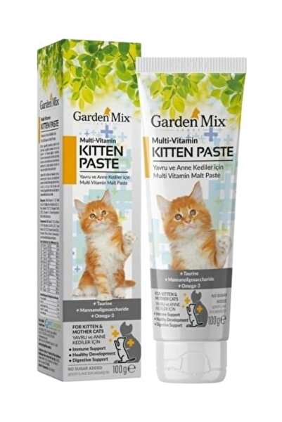 Gardenmix Garden Mix Kitten Multivitamin Yavru Kedi Malt Macunu 100 gr CB4319