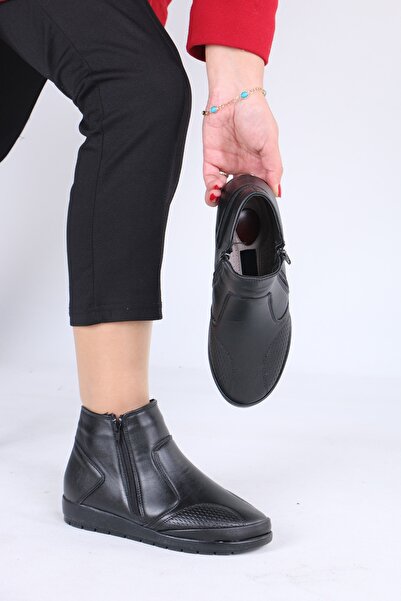 Rimex Garantili Suya Dayanıklı Anne Bot – Hakiki Deri, Jel Taban, Ortopedik R...