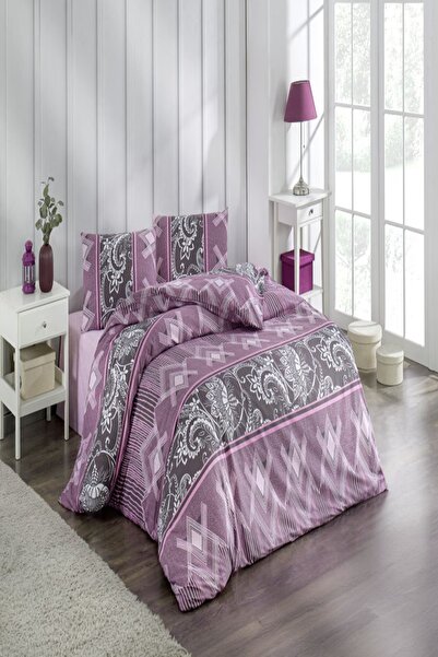 Kristal Mozaik Lila Duvet Cover Set Double Size