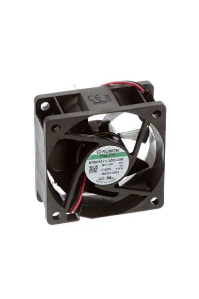 sunon Ventilator 60x60x25 mm 12VDC lagar Vapo 4500rpm MF60251V1-1000U-A99