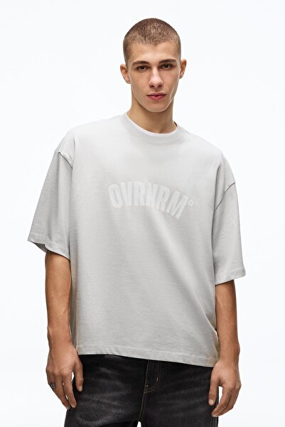 Bershka Kısa kollu baskılı tişört