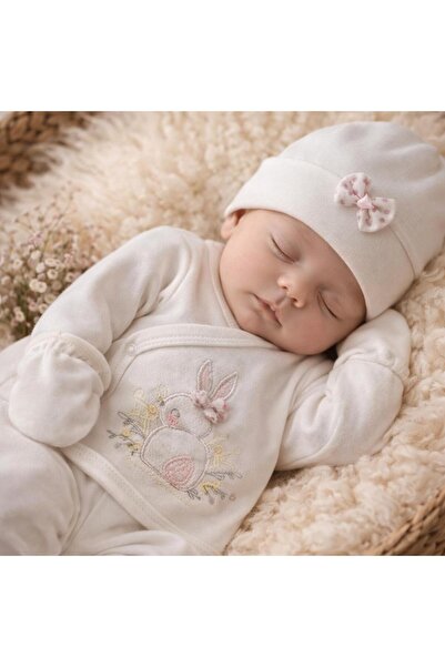 BYS BABY FASHION 100% Cotton 10 Piece Cute Rabbit Patterned New Season Newbor...