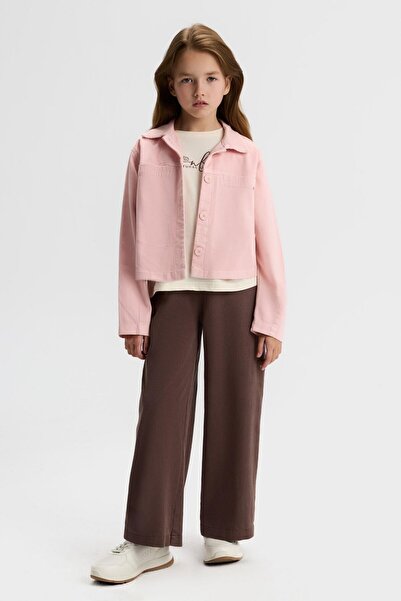 NK Pantaloni Norvegia pentru fete 8-14 ani maro