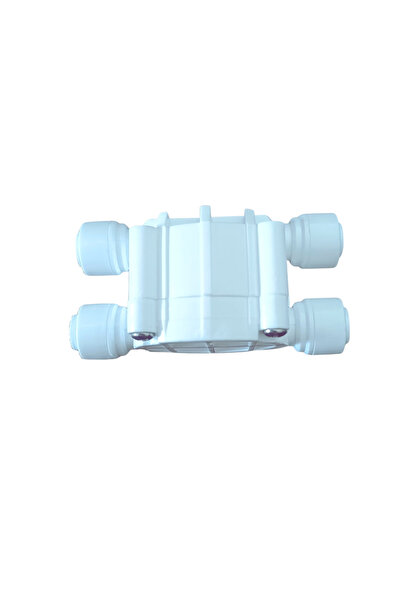 EUROFİL Su Arıtma Cihazı Shut-Off Valf 4 Yollu Vana Quick Bağlantılı