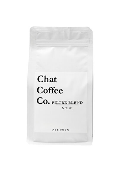 CHAT COFFEE CO. Filtre Kahve No:01 100% Arabica Soft Drinking Coffee 1000 g