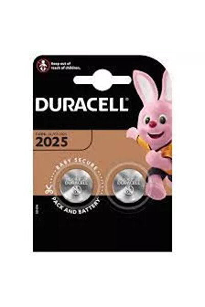 Duracell Set Baterii CR2025 3V LITIU 20x2.5 mm 2buc