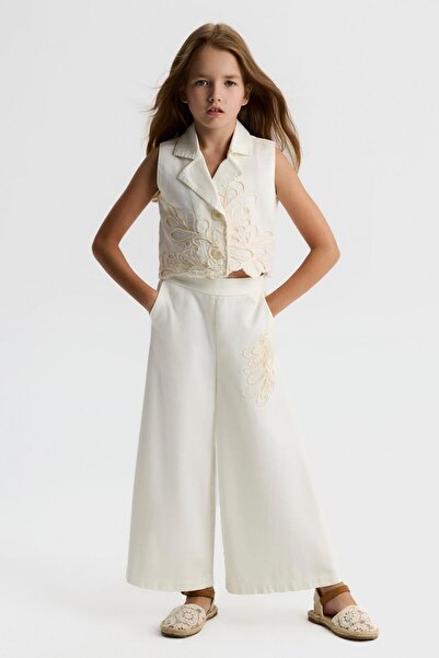 NK Комплект за момичета Opal 8-14 години Екру