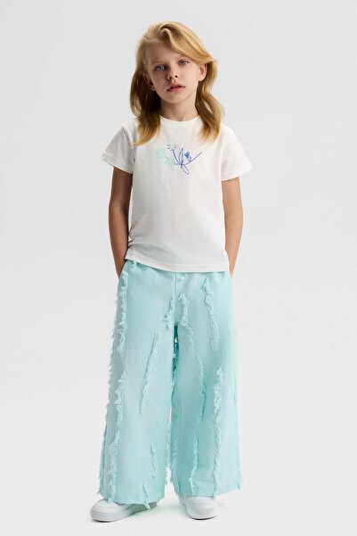 NK Pantaloni Chorley pentru fete 4-8 ani Albastru