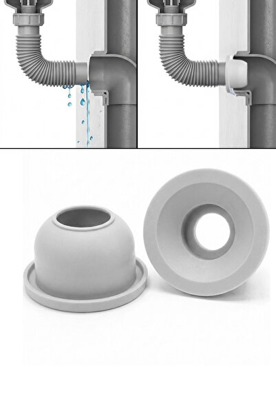 GİVY Adaptör Conta | Lavabo Sifon Gider Bağlantı Contası | 50’lik Pimaş PVC B...