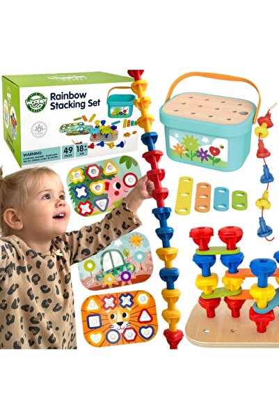 woopie Joc Montessori Educațional, Activități Multiple pentru Copii 18+ luni ...