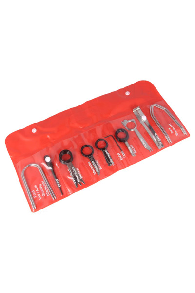 4CarMedia Set 16 chei pentru demontare radio Audi BMW Ford Mercedes KLUCZ-65.228